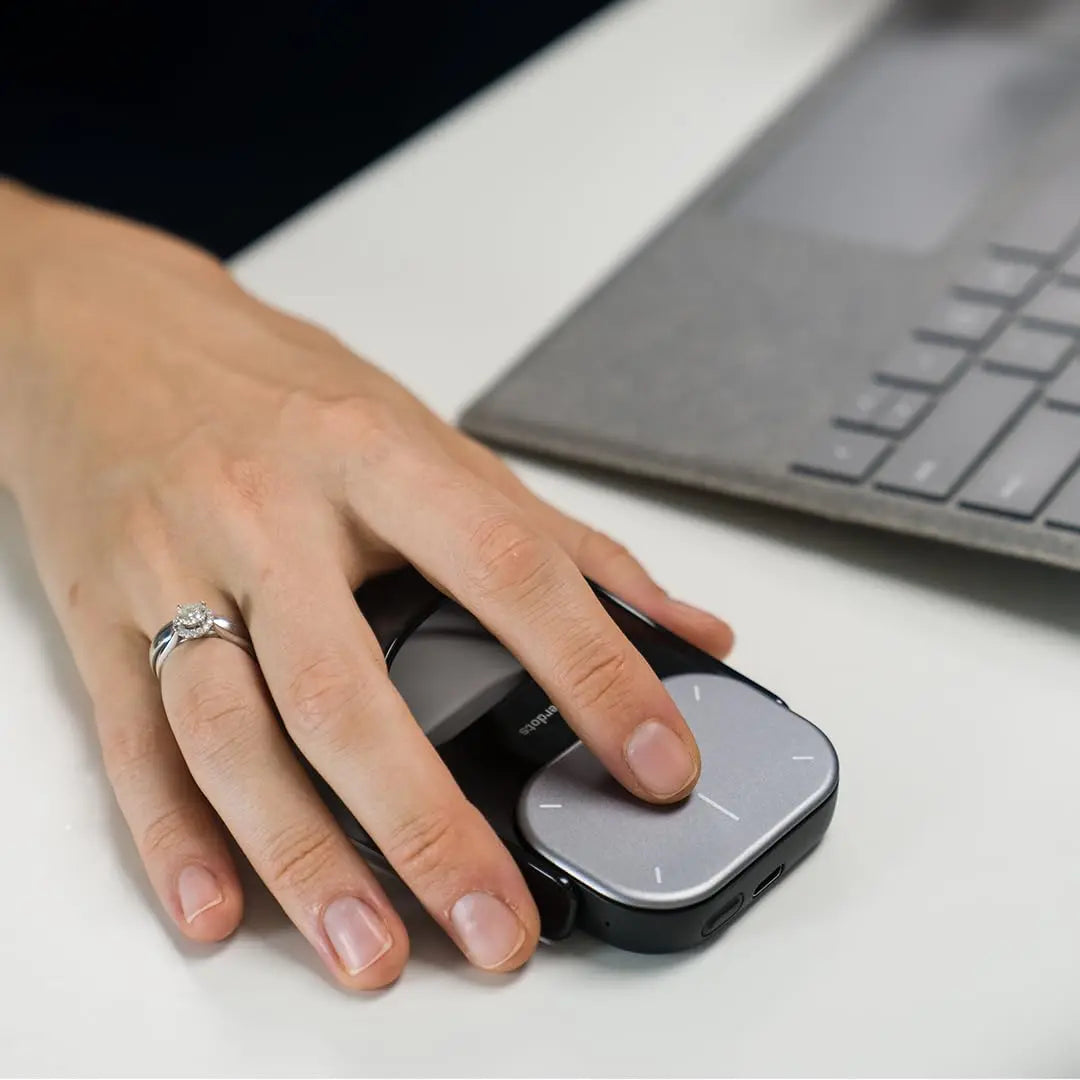 Cheerdots Mouse Air Touchpad – Wireless Detachable AI Mouse with Pocket-Sized All-in-One Control, ChatGPT Voice Recording, Customizable for Gaming & Work