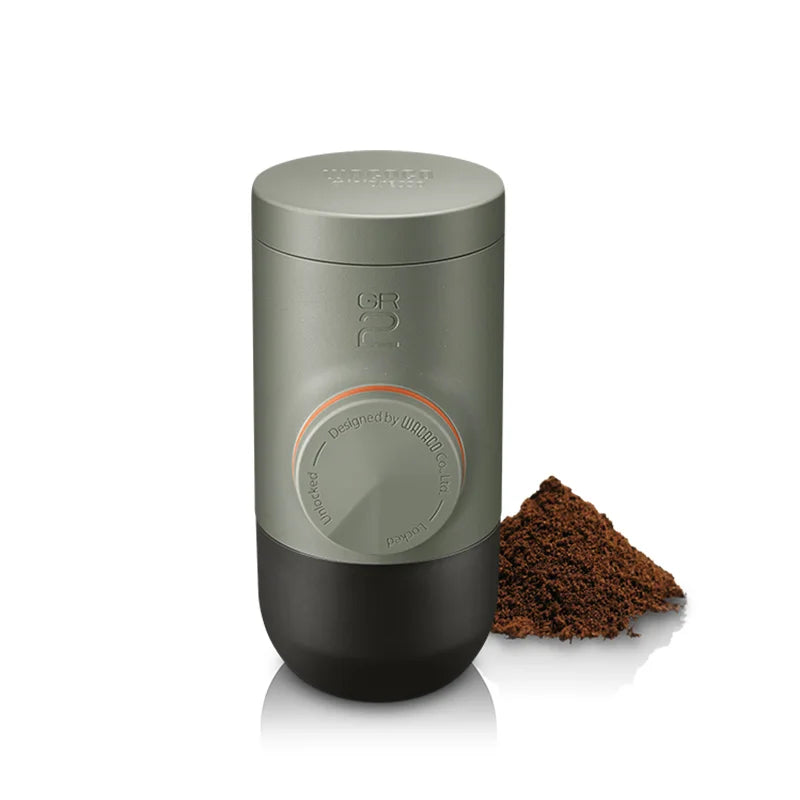 WACACO Portable Espresso – Minipresso GR2 Macchina per caffè macinato | Macchina da viaggio, campeggio e regalo per esterni