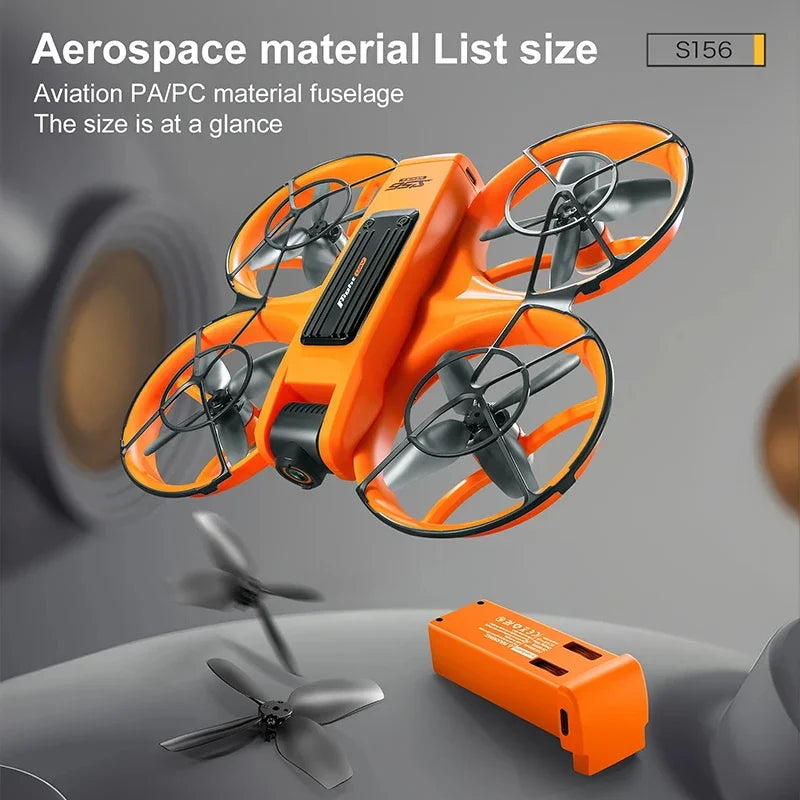 Drone Xiaomi S156 – Telecamera professionale 8K, FPV WiFi 5G, telecomando con schermo, quadricottero per evitare gli ostacoli