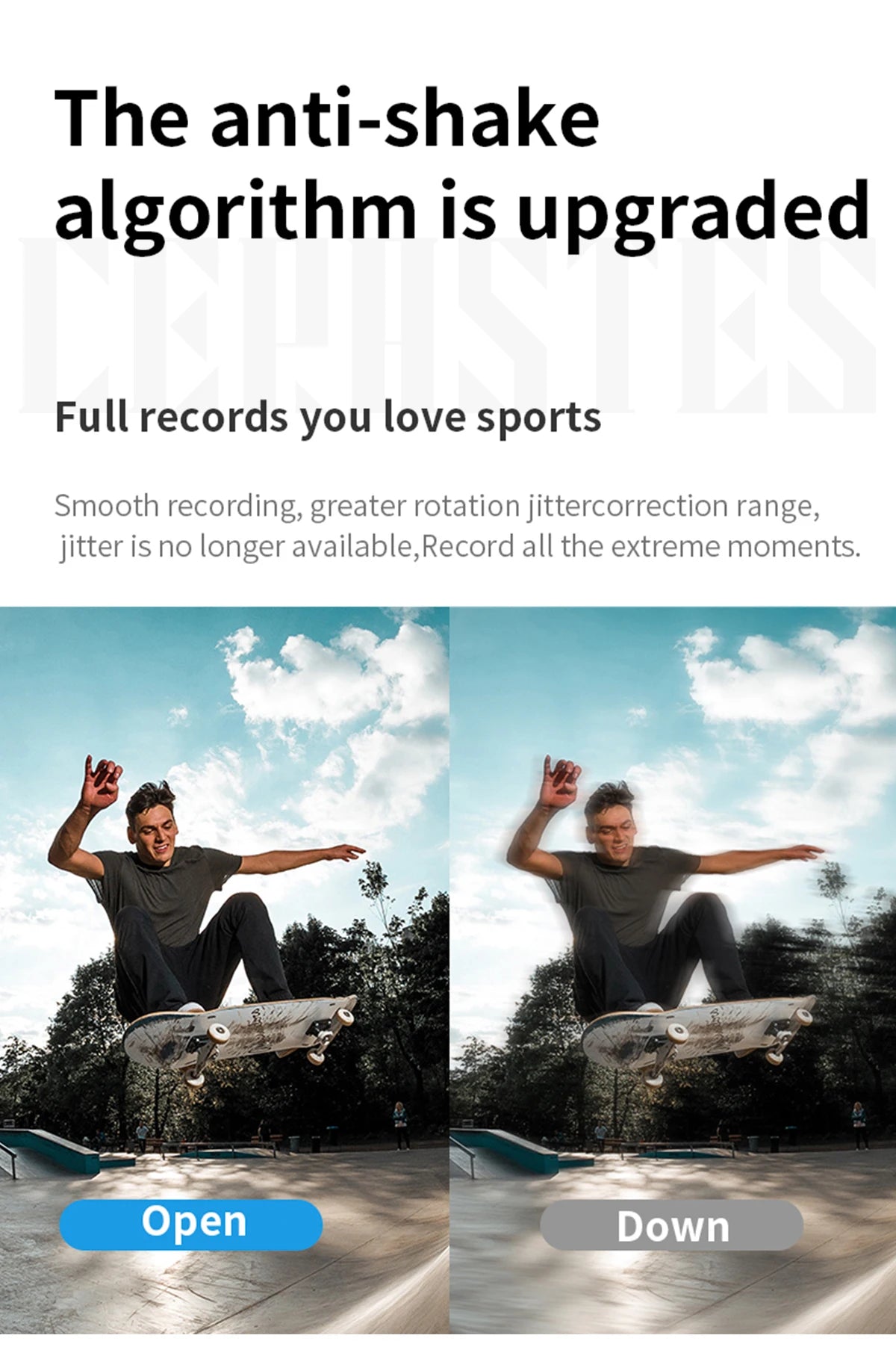 Action Camera Go CERASTES V9 4K WiFi Anti-shake con schermo di controllo remoto, impermeabile, videocamera sportiva professionale, registrazione di guida