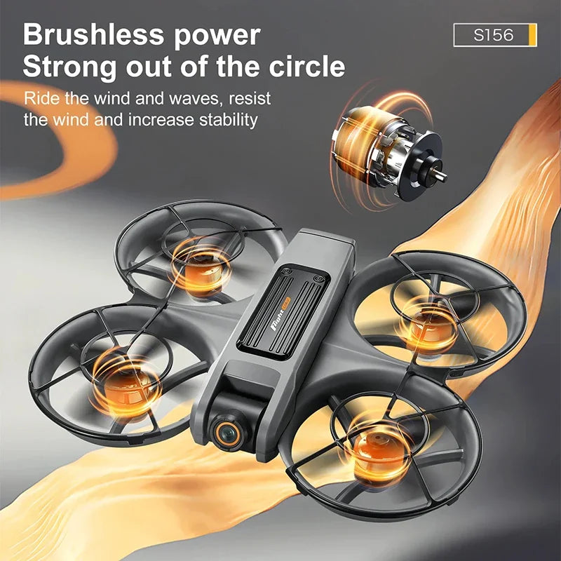 Drone Xiaomi S156 – Telecamera professionale 8K, FPV WiFi 5G, telecomando con schermo, quadricottero per evitare gli ostacoli