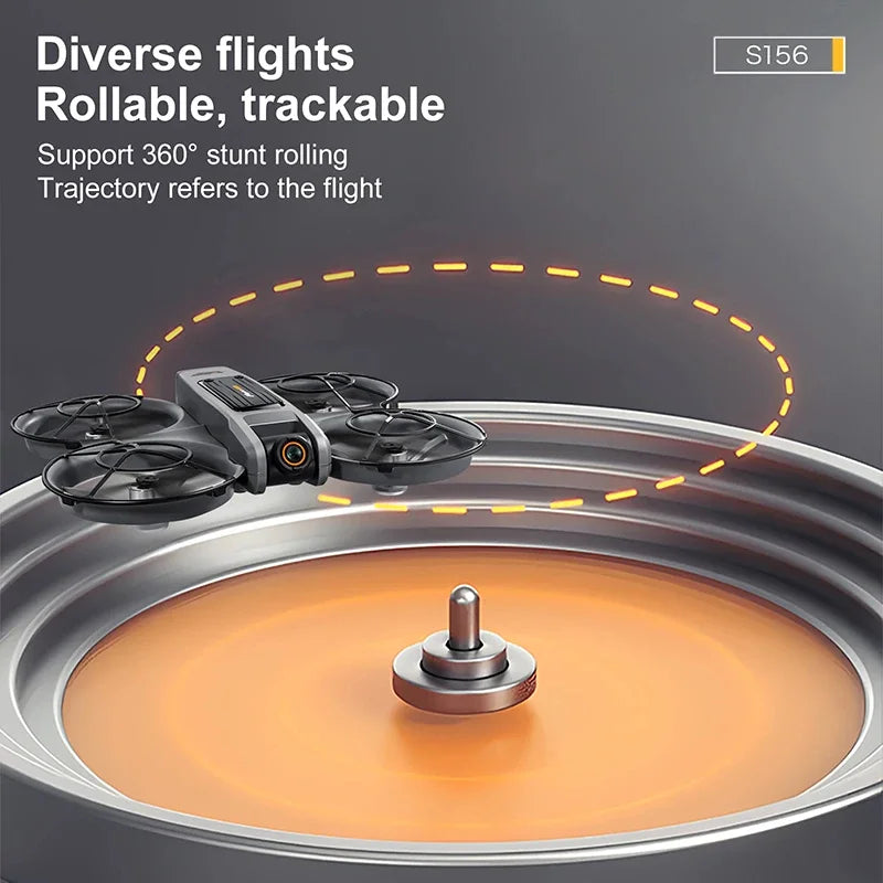 Drone Xiaomi S156 – Telecamera professionale 8K, FPV WiFi 5G, telecomando con schermo, quadricottero per evitare gli ostacoli