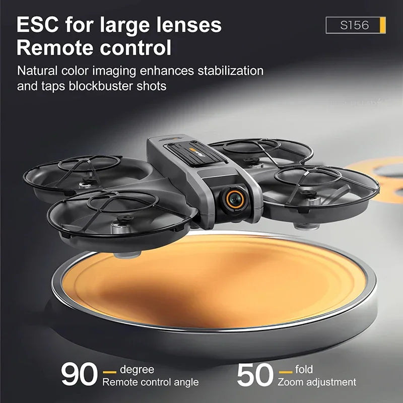 Drone Xiaomi S156 – Telecamera professionale 8K, FPV WiFi 5G, telecomando con schermo, quadricottero per evitare gli ostacoli