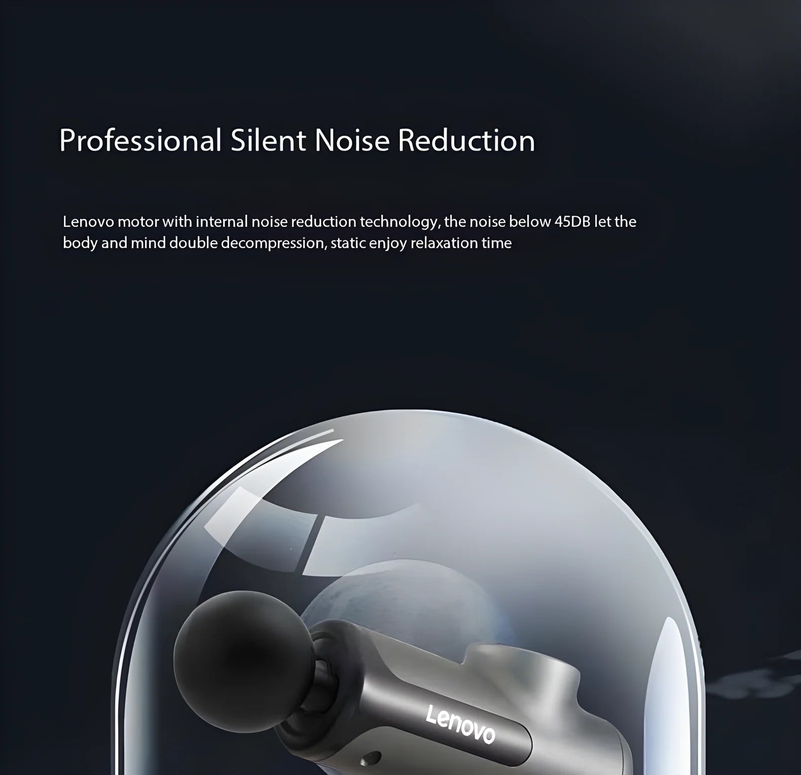 Lenovo Professional-Grade Fascia Gun –  Deep Soreness and Stiffness Relief