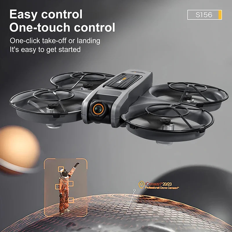 Drone Xiaomi S156 – Telecamera professionale 8K, FPV WiFi 5G, telecomando con schermo, quadricottero per evitare gli ostacoli