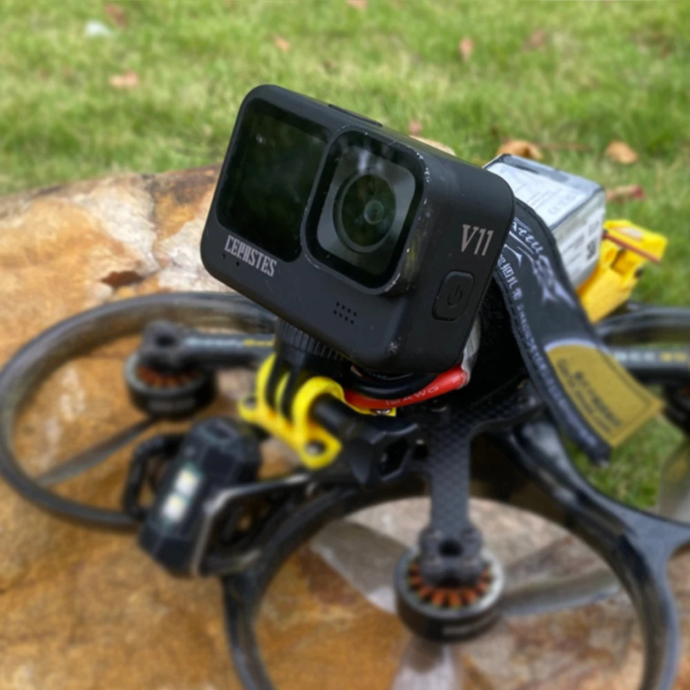 Action Cam CERASTES – V11 5K/4K60FPS Wi-Fi Impermeabile Sport Cam con Anti-Shake, Telecomando, Doppio Schermo e Registrazione Pro Drive