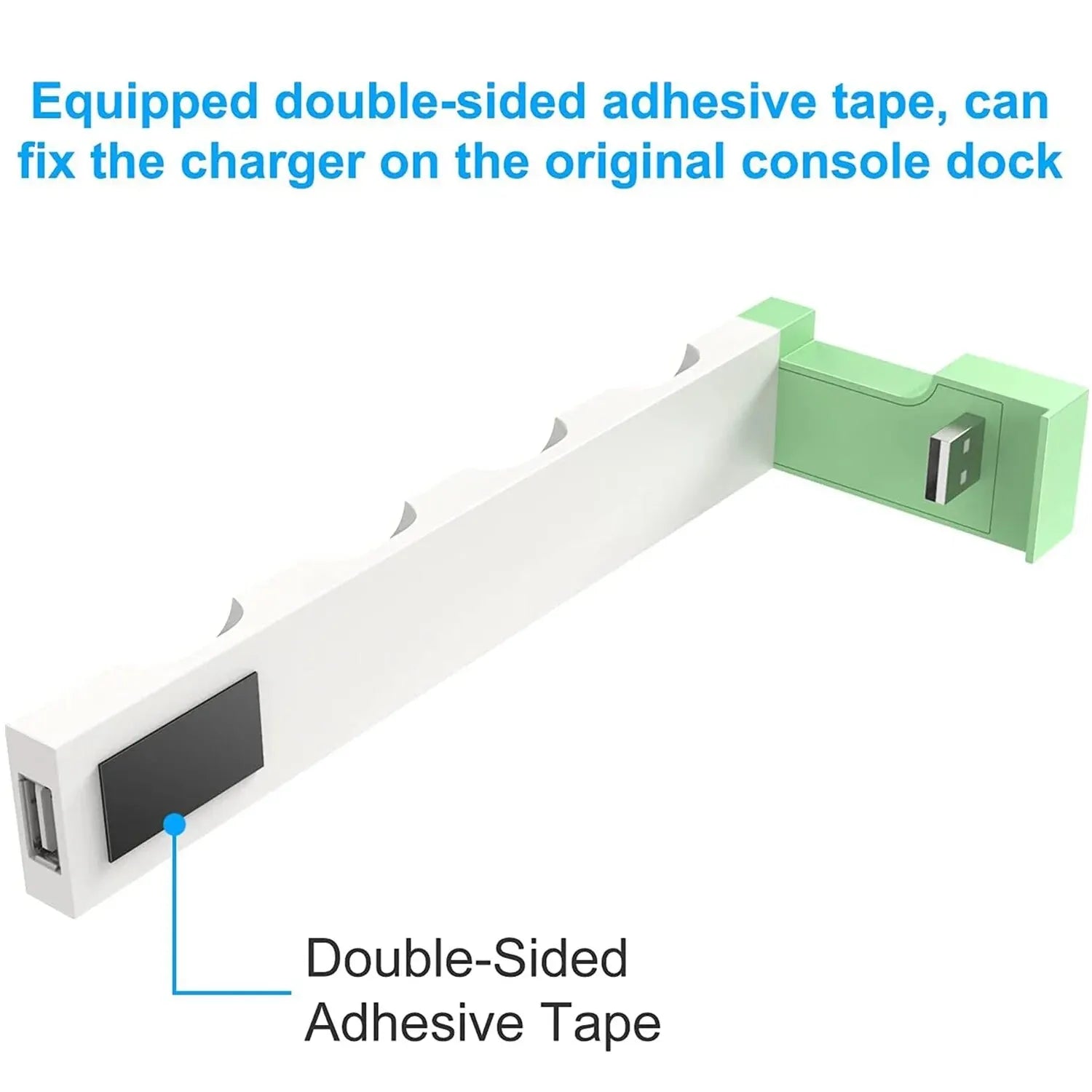 Caricabatterie IPEGA Joycon – Dock Station PG-9186 per Nintendo Switch e OLED | Carica 4 controller contemporaneamente | Display di stato compatto e LED