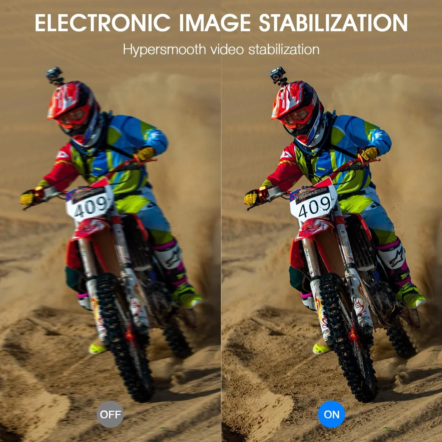 Action Cam CERASTES – V11 5K/4K60FPS Wi-Fi Impermeabile Sport Cam con Anti-Shake, Telecomando, Doppio Schermo e Registrazione Pro Drive