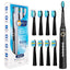SEAGO Sonic Electric Toothbrush - 8 Replacement Heads, USB Rechargeable, Deep Teeth Cleaning