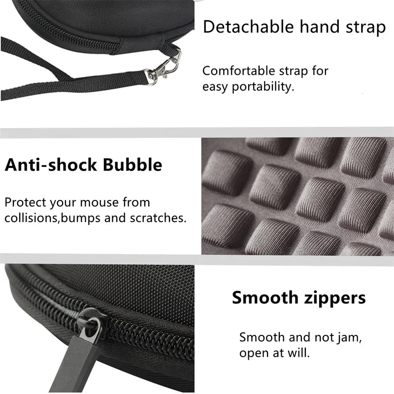 Custodia per mouse da gioco – Borsa da trasporto Logitech per MX Master 2S/3, G502 – Custodia da viaggio impermeabile e antiurto