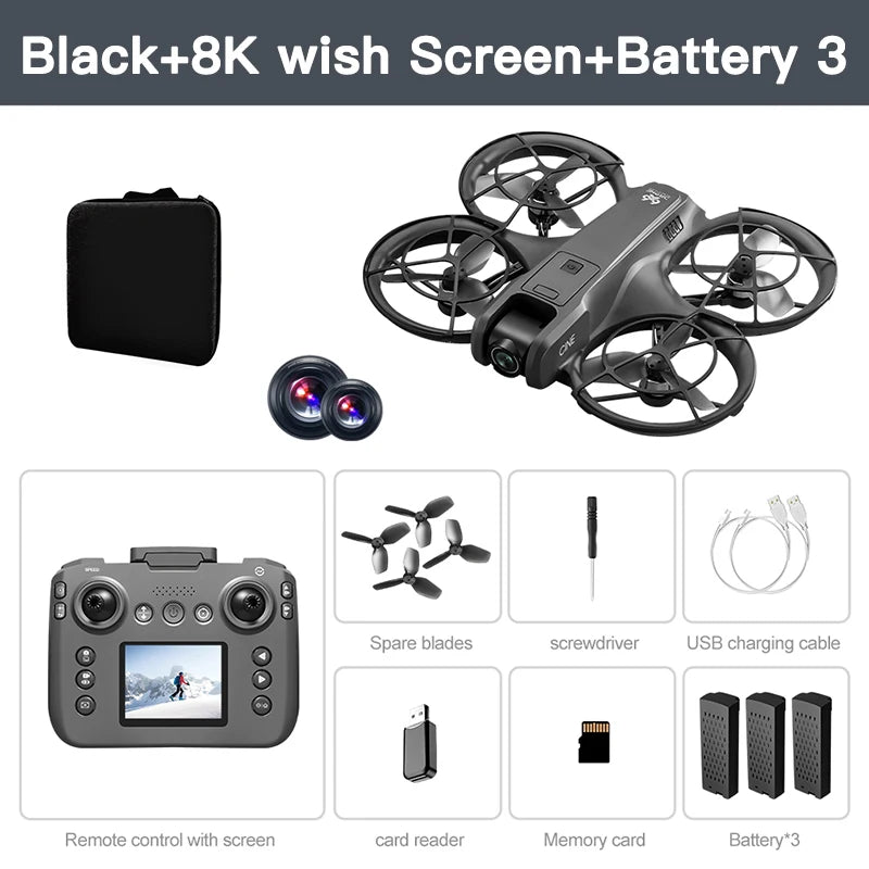 #Color=Black 8k 3 Batteries,Nero 8k 3 Batterie