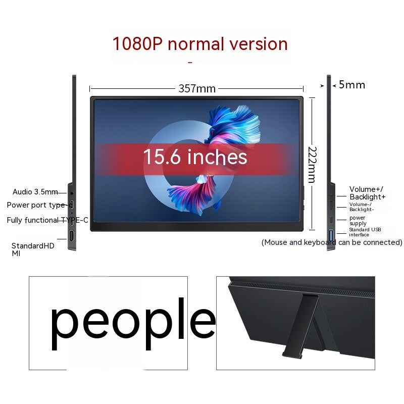 #Color=15.6inch Regular Version,Versione normale da 15.6 pollici
