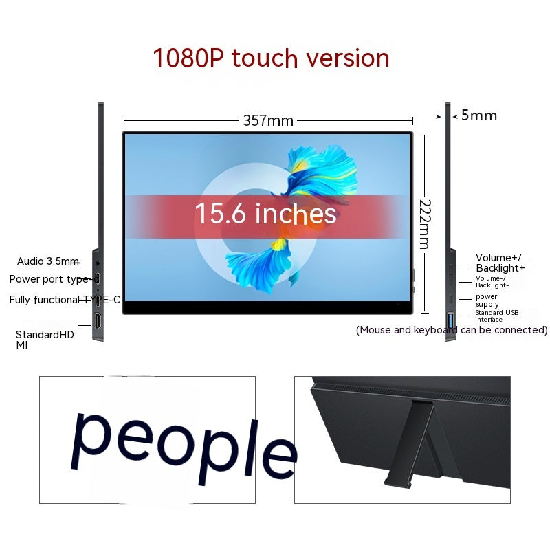 #Color=15.6inch Touch Version,Versione touch da 15.6 pollici