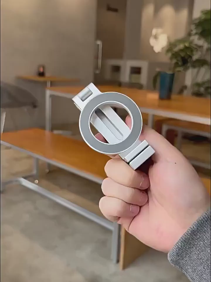 Trepiede Magnetico Pieghevole con Rotazione a 360°, Supporto Tascabile Compatibile con iPhone e Smartphone MagSafe