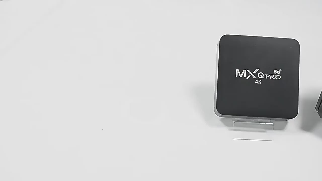 MXQ PRO 4K Android 10 Smart TV Box with RK3228, Dual-Band WiFi, Quad-Core Processor, 3D Video Playback, Home Theater Media Player